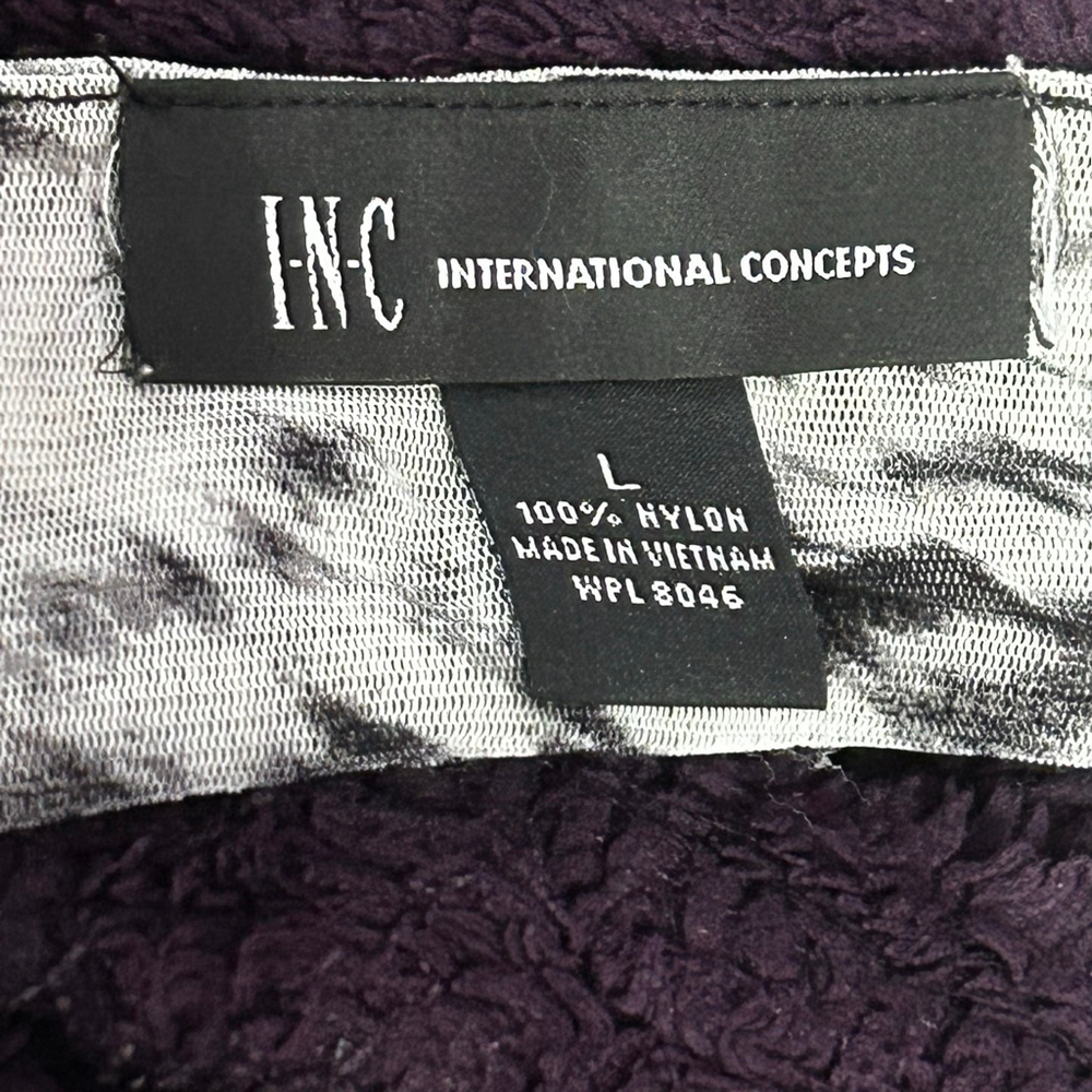 Women's INC Tank Top Size L Black Gray - Picture 7 of 7